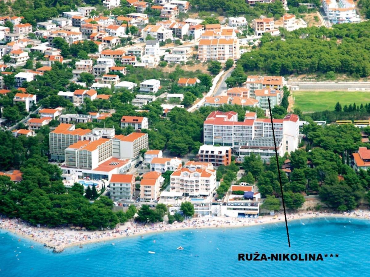 Ruza&Nikolina "1" Apartmani - Baška Voda Kültér fotó