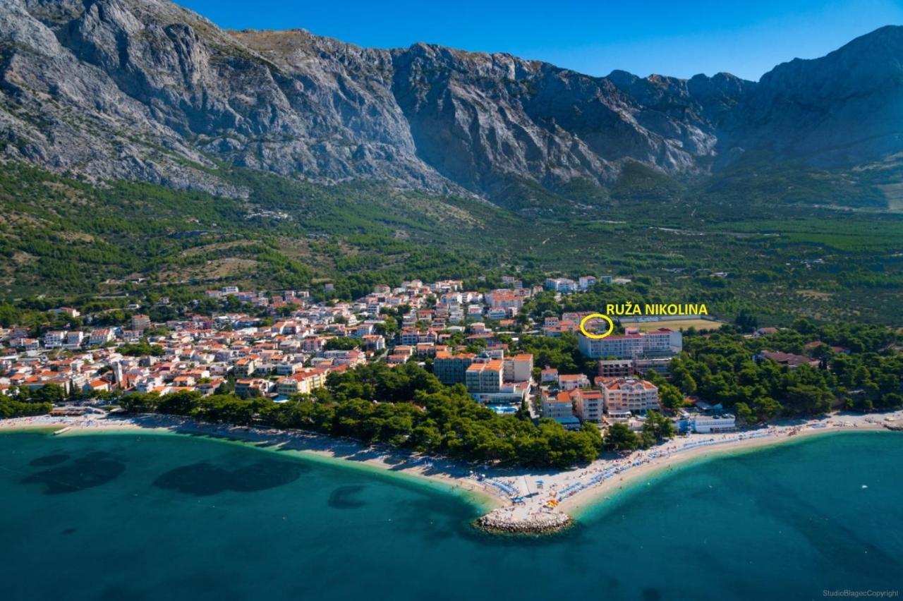 Ruza&Nikolina "1" Apartmani - Baška Voda Kültér fotó