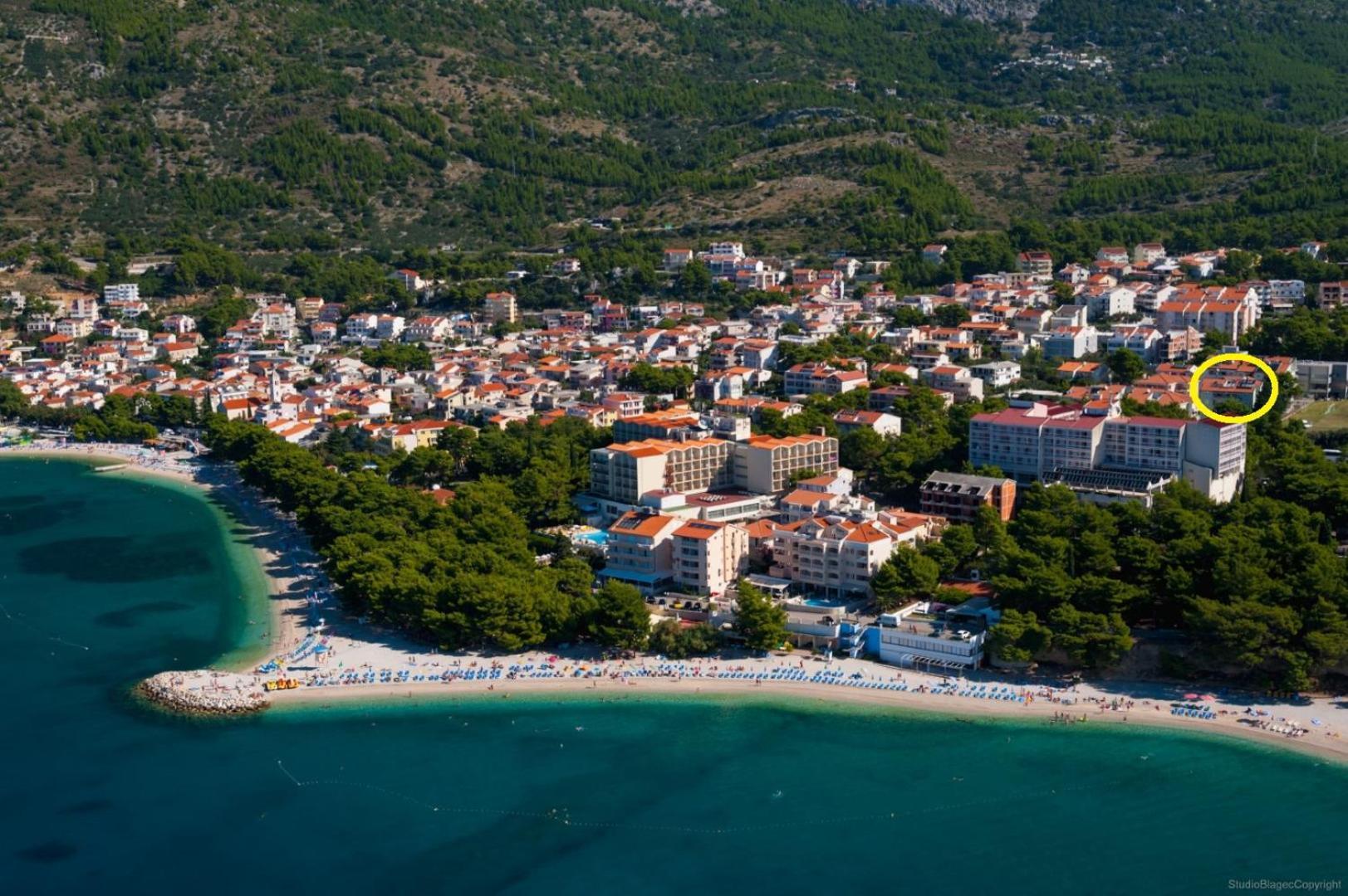 Ruza&Nikolina "1" Apartmani - Baška Voda Kültér fotó