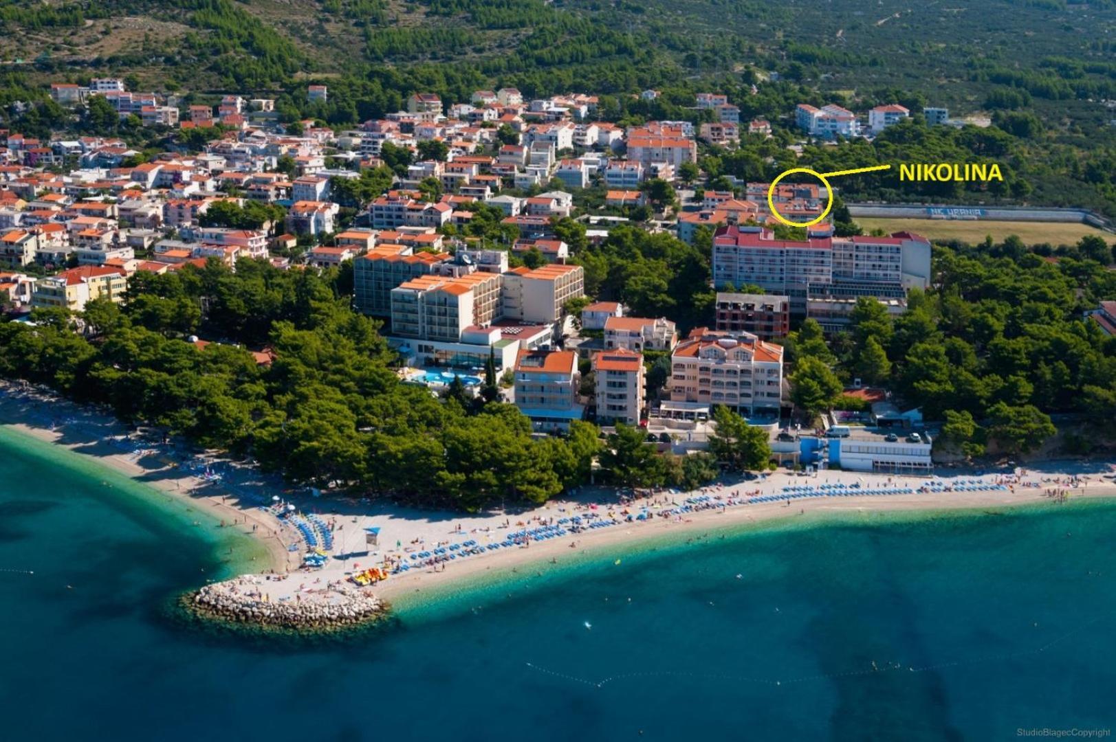 Ruza&Nikolina "1" Apartmani - Baška Voda Kültér fotó
